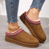 Faux Suede Cashmere Winter Slippers - Uggs Classic Ultra Mini Dupes