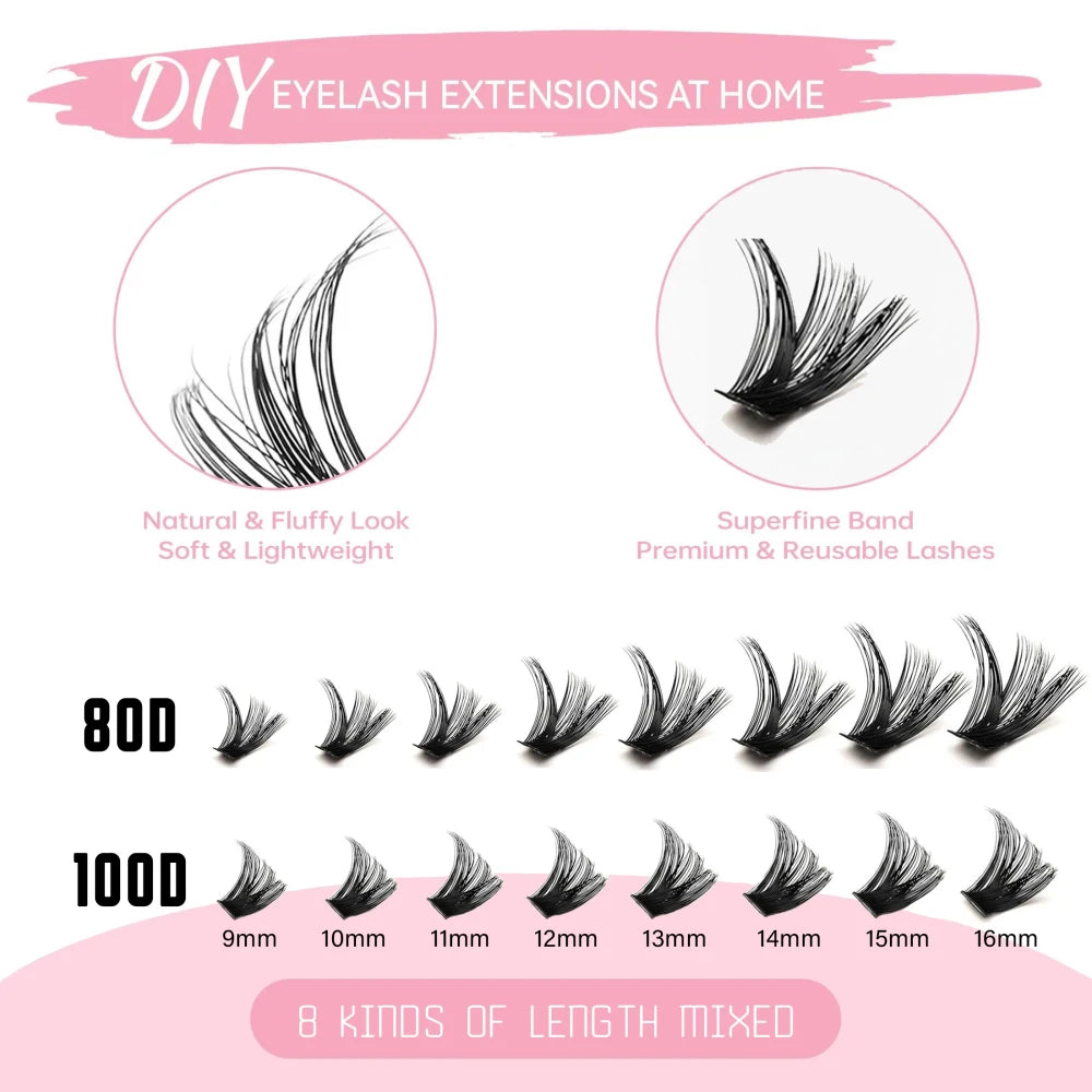 DIY Eyelash Extension Kit