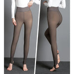Fleece Lined Winter Thermal Tights