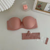 Seamless Strapless Push Up Bra