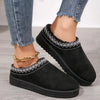 Faux Suede Cashmere Winter Slippers - Uggs Classic Ultra Mini Dupes
