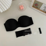 Seamless Strapless Push Up Bra