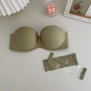 Seamless Strapless Push Up Bra