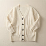 Oversized Fit Knitted Cardigan Sweater