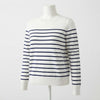 Striped Cotton Knit Pullover