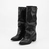 Fold Over Knee High Boots