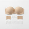 Seamless Strapless Push Up Bra